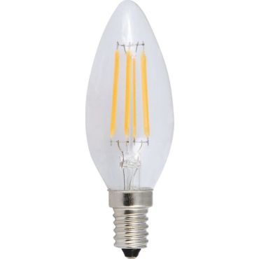 Лампа LED Filament E14 Candle 4W 4000K Dimmable