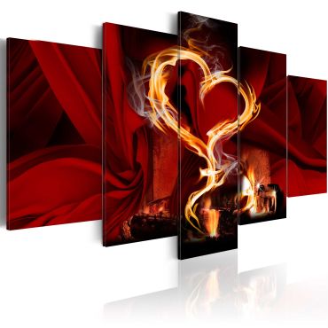 Маса - Пламъци на любовта: сърце