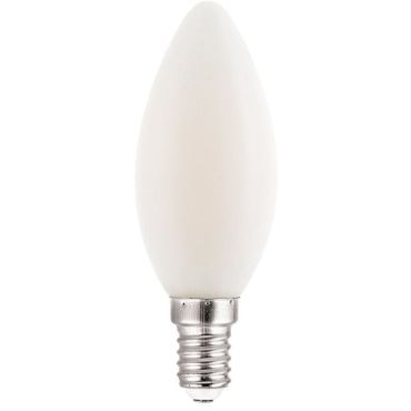 Лампа LED Filament E14 Candle 6W 2700K Dimmable Frosty