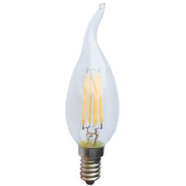 Лампа LED Filament E14 Candle 4W 2700K Dimmable Tip