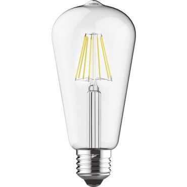 Лампа LED Filament E27 Edis 8W 2700K Dimmable Step