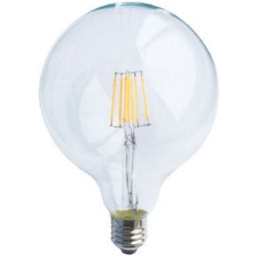 Лампа LED Filament E27 Globe 8W 2700K G125