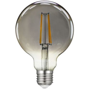 Лампа LED Filament E27 G95 8W 2700K Smoky