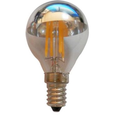 Лампа LED Filament E14 Retro 4W 2700K Dimmable Silver