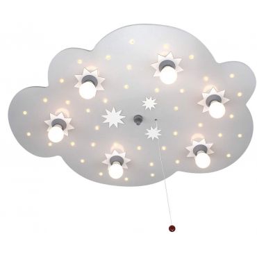 Стенен таван-лампа Elobra Star Cloud Six-light