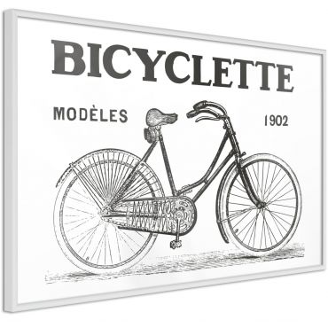 Плакат - Bicyclette