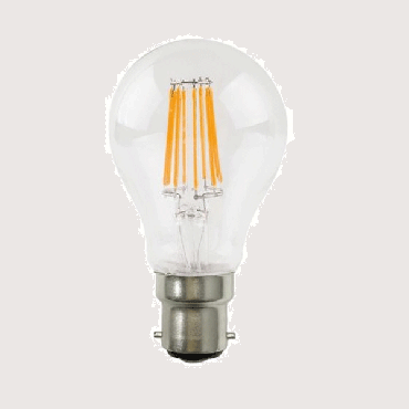LED лампа винтидж B22 8W