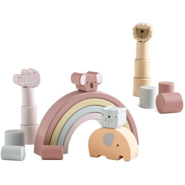 Детски комплект с блокчета Joyland Animal Blocks