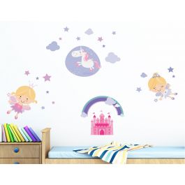 Декоративен Wall Stickers Happy Fairies L